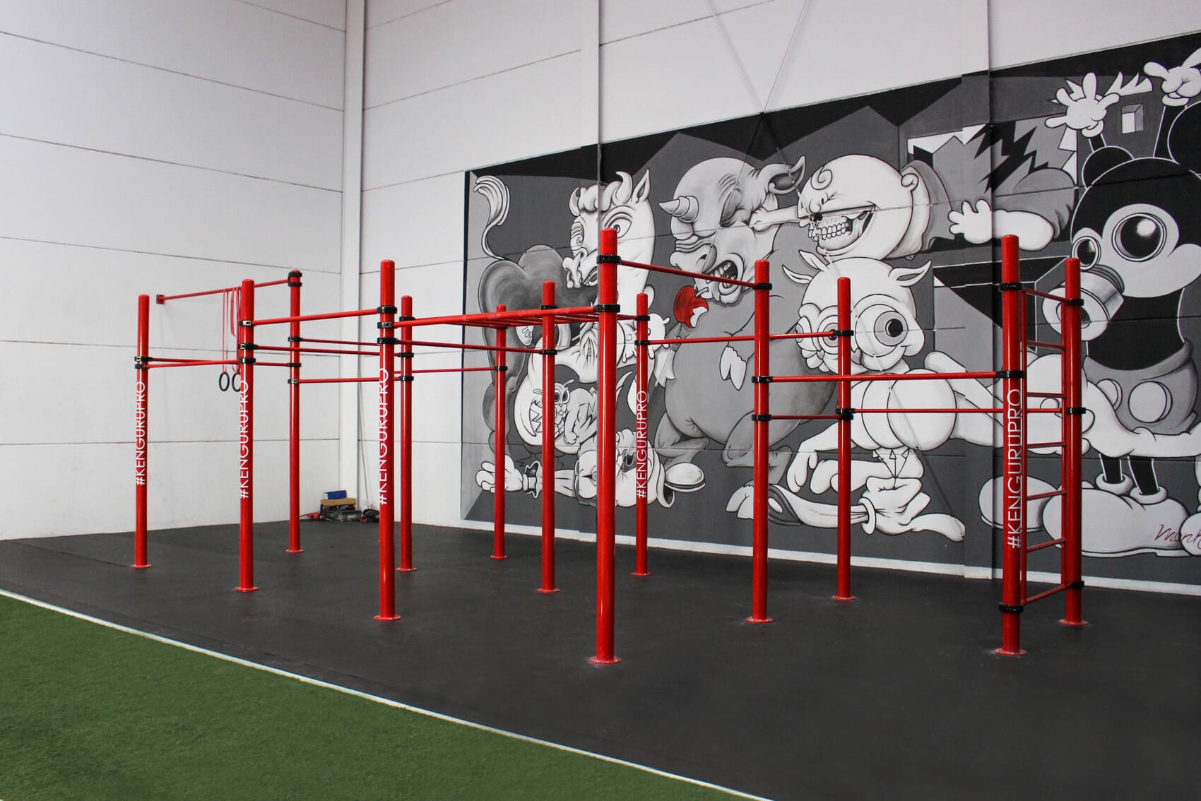 Все больше и больше воркаут оборудования KENGURU.PRO в спортзалах
