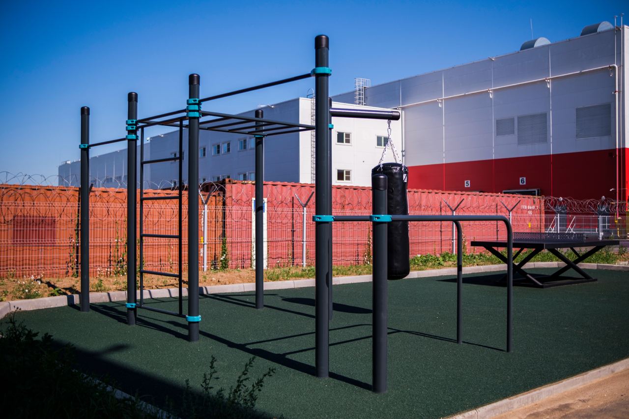  Спортивная площадка для сотрудников индустриального парка