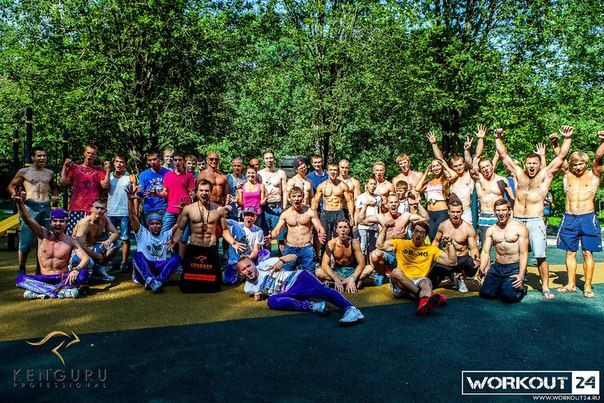 Открытие Воркаут-площадки на ВВЦ (г. Москва)