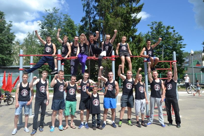 Подмосковный праздник воркаута в День независимости России