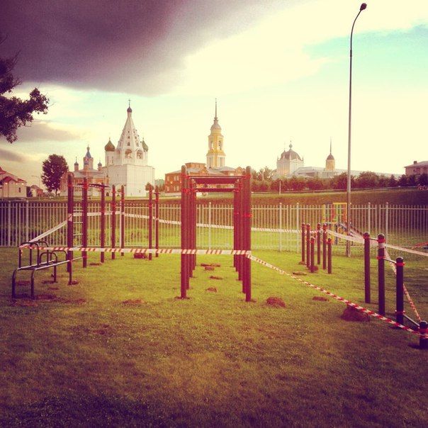 Открытие Воркаут-площадки в г. Коломна (Московская область)