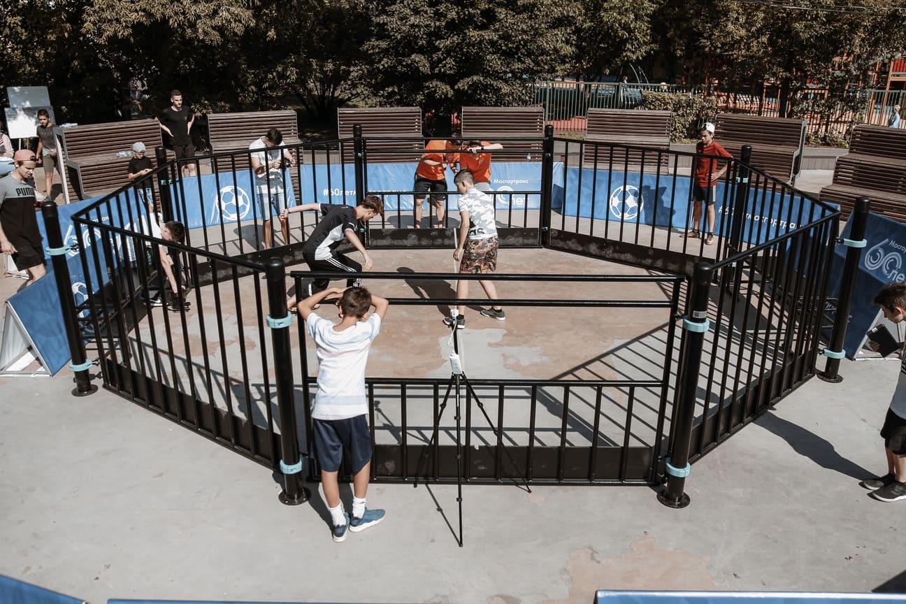 Kenguru.pro - Размеры и правила разметки игрового поля для мини-футбола