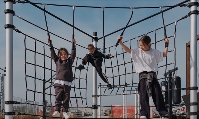 SPIDER — детские канатные комплексы, вдохновляющие на эксперименты