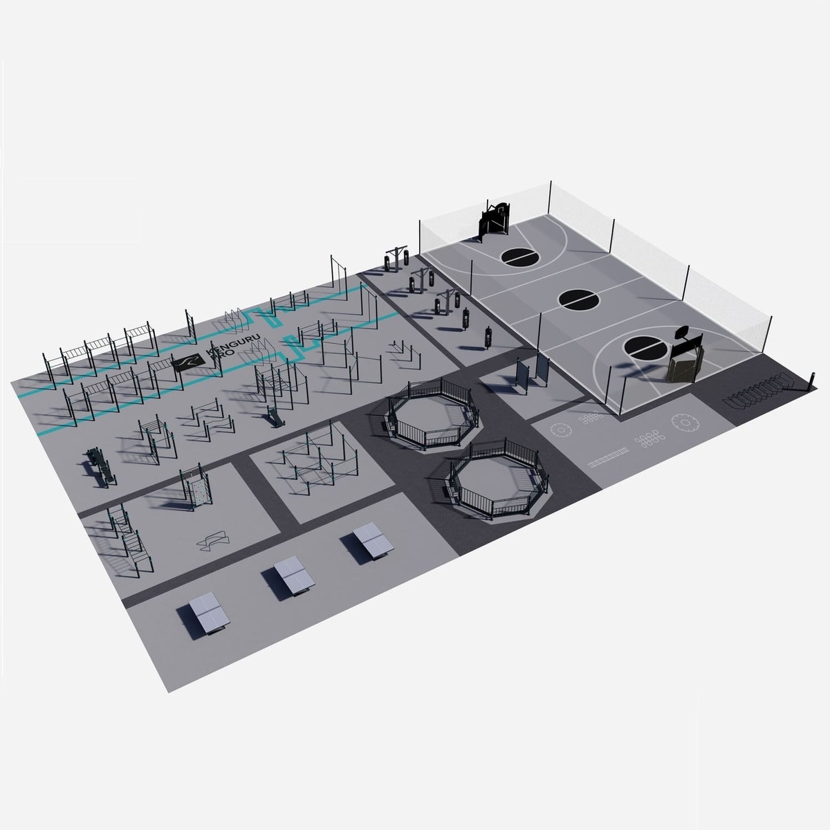 Уличные спортивные кластеры – будущее массового спорта. Что учесть при проектировании