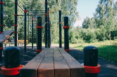 Новая площадка для воркаута КЕНГУРУ ПРО в Риге