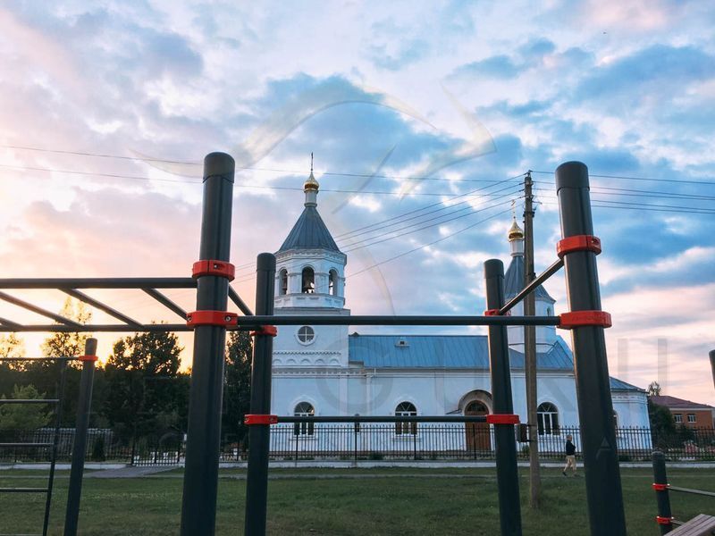 Новая площадка для воркаута КЕНГУРУ ПРО в Брянской области