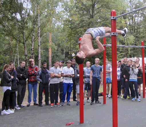 Открытие Воркаут-площадки в г. Красногорске (Московская область)
