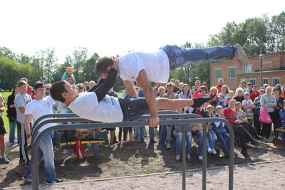 Открытие Воркаут-площадки в г. Высоковск (Клинский район, Московская область)