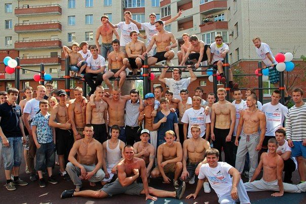 Открытие Воркаут-площадки в Таганском парке (г. Москва)