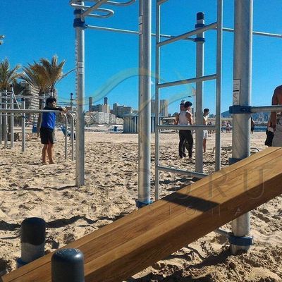 Новая спортивная воркаут площадка КЕНГУРУ.ПРО в Бенедорме!